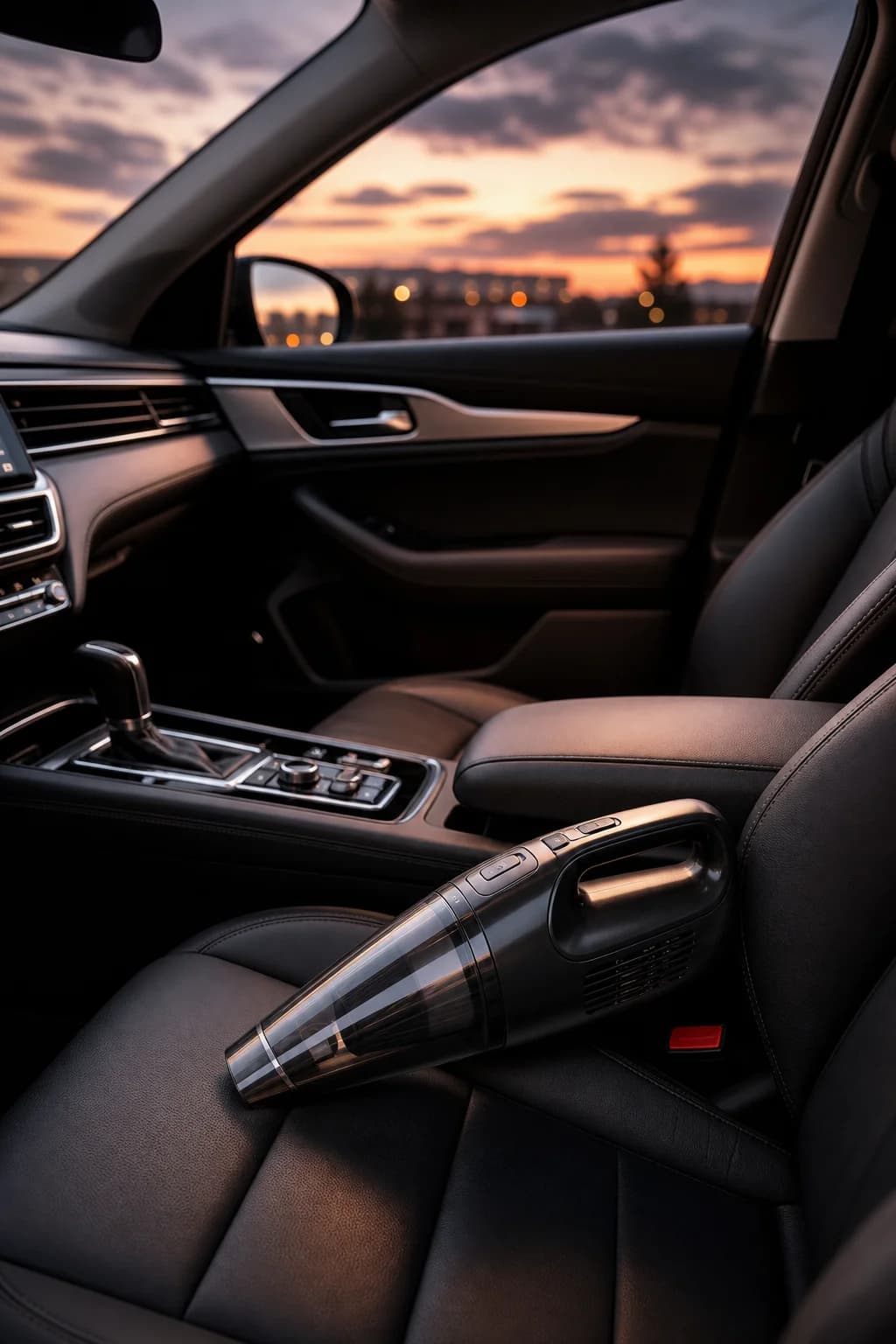 Premium car interior with Road Gear accessories